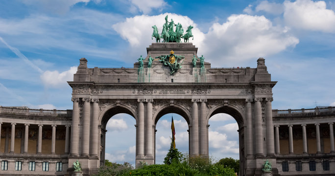 Triumphal Arc, Parc du Cinquantenaire, Bruxelles