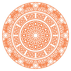 Ornamental ethnicity pattern