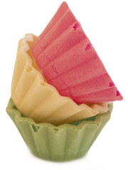 empty cups for cupcakes