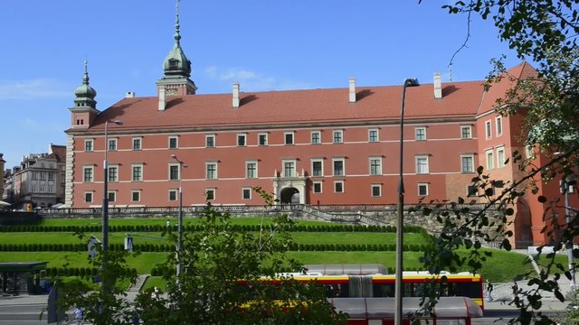 Royal Castle - Part of Old Town in Warsaw, Poland