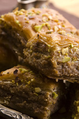 Baklava - traditional middle east sweet desert