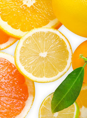 Mix of citrus slice