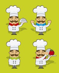cartoon chef