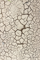 Crack soil on dry season, Global worming effect.