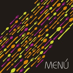 menu vector