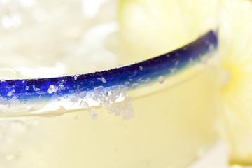 Fresh Homemade Margarita with Lime