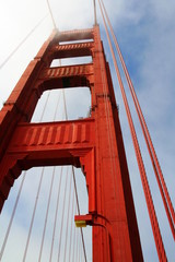 Golden Gate Bridge tower
