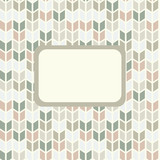 Abstract invitation card. Template frame design for card.