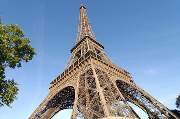 sous la tour eiffel