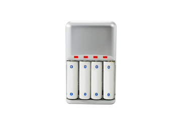 The rechargeable battery.