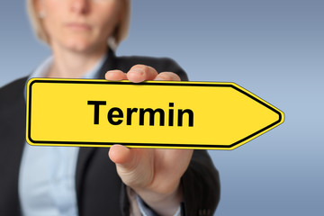 Termin button