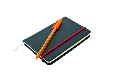 Small black notebook