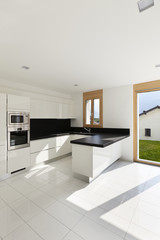 interior home, new kitchen, open space