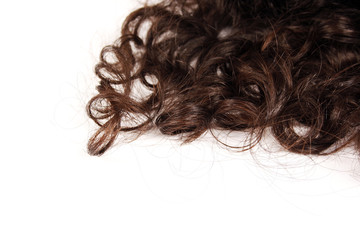 Fototapeta premium Closeup of beautiful human hair
