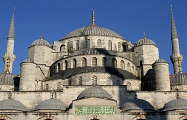 Blue mosque ( Sultan Ahmet Mosque) in Istanbul-Turkiye