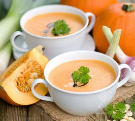 Kürbissuppe