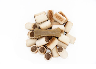 Biscotti per cani con osso