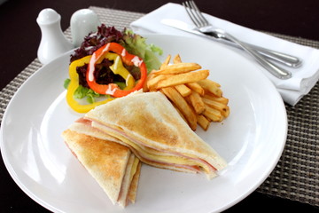 ham cheese sandwich