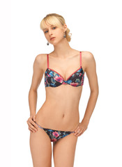 Fototapeta premium seductive woman in sexy lingerie