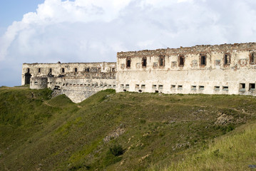 Fototapeta premium Old military fortification in Alps