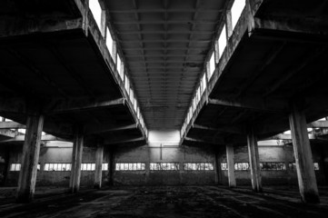 Industrial building interior