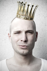 Prinz Charme mit Krone