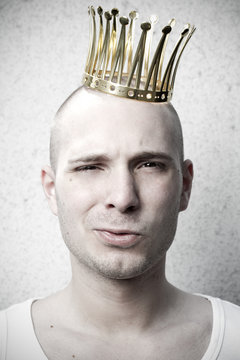 Prinz Charme mit Krone
