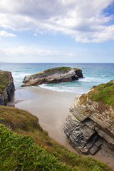 Playa de las Catedrales detail