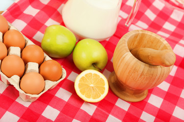 Brown chicken eggs