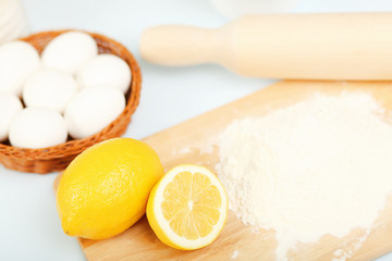 Different products to make bread