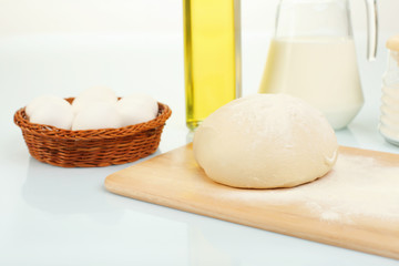 Different products to make bread