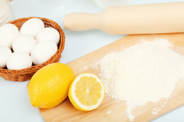 Different products to make bread