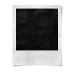 Paper texture ,Blank photo isolated on white