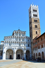 Fototapeta na wymiar Katedra San Martino w Lukce
