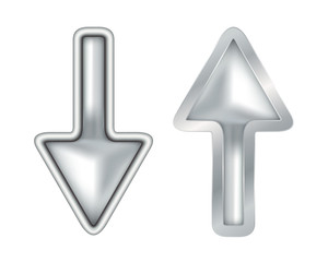Isolated silver arrows