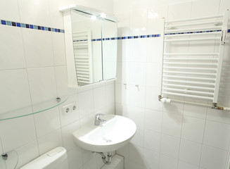 Heizkörper im Badezimmer