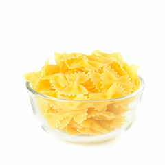 Spaghetti in the bowl