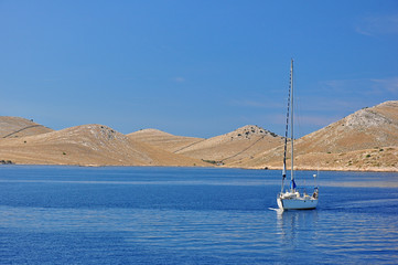Chorwacja Kornati i yacht