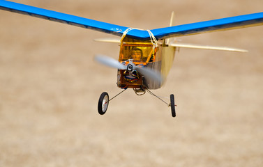 Pilot in RC model