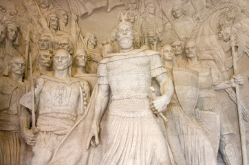 Statue Of G. K. Skanderbeg, Kruja