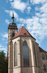 Fototapeta na wymiar Stiftskirche (Kolegiata): widok z South