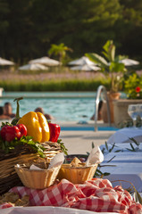 Buffet a bordo piscina