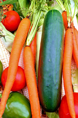 Fresh vegetables - closeup