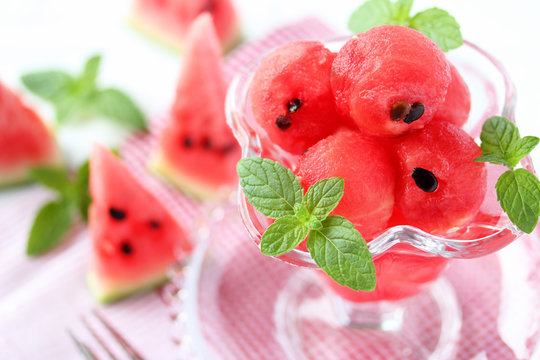 すいかのデザート