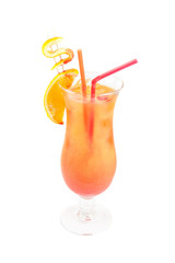 Orange dollar cocktail