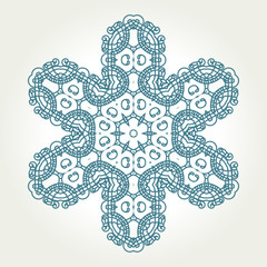 Design snowflake