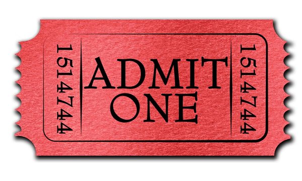 Admit ticket