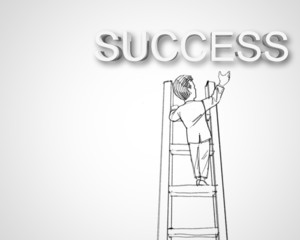 Drawing about success in business