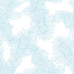 Seamless frost ice pattern. Abstract winter texture.