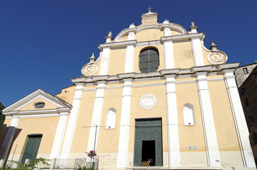 Fototapeta na wymiar cathédrale Saint Erasme, Corse